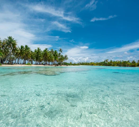 Vue sur le lagon de Fakarava ©_Grégoire Le Bacon