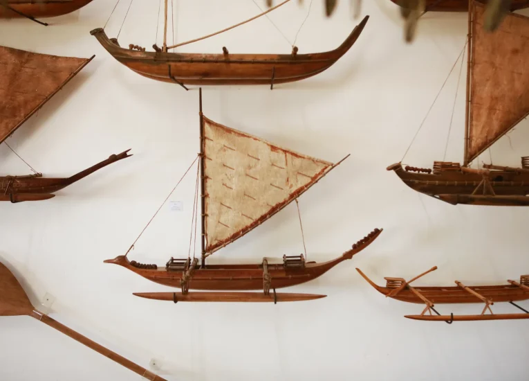 A canoa polinésia
