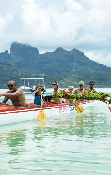 A canoa polinésia